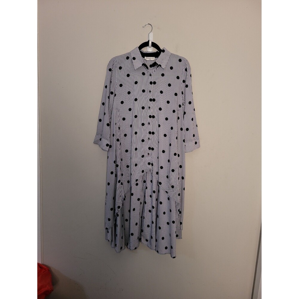 Patrizia Luca Oversized Long Top Sz M Bohemian Indie